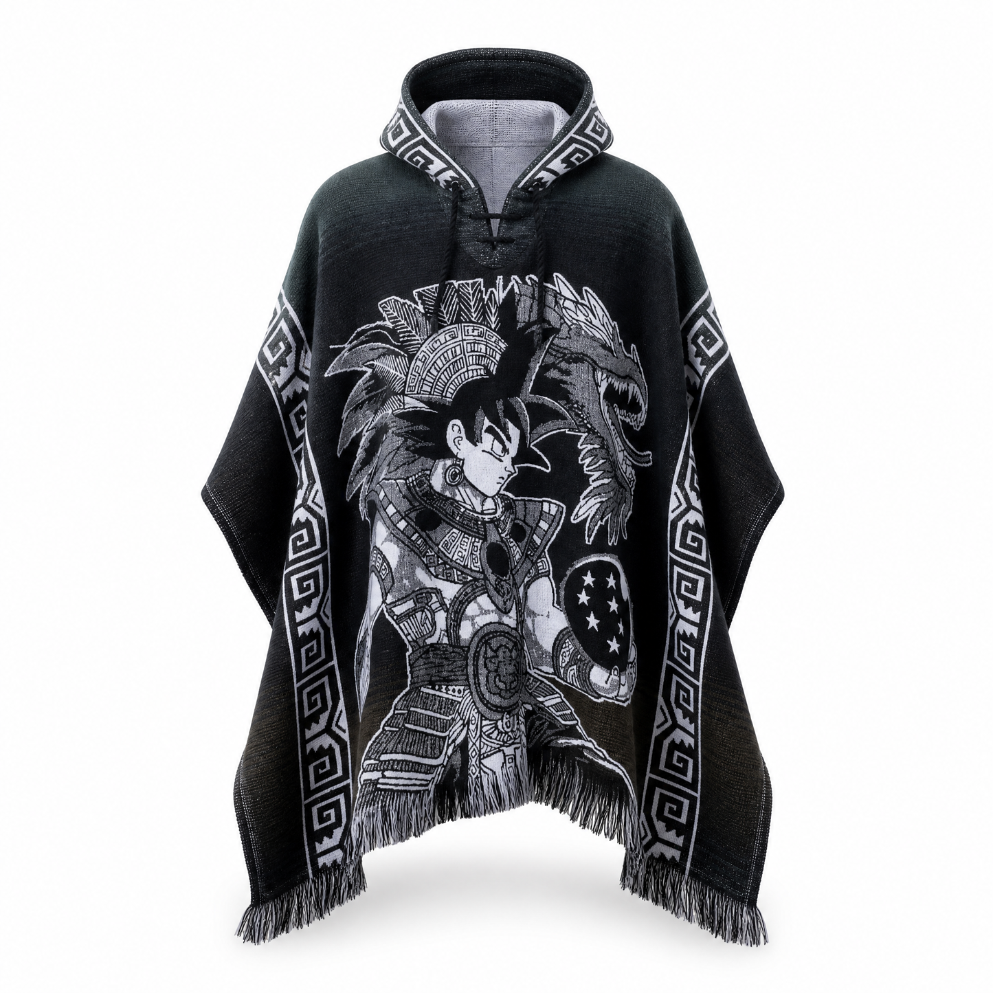 Anime Poncho - Handmade, one at a time.