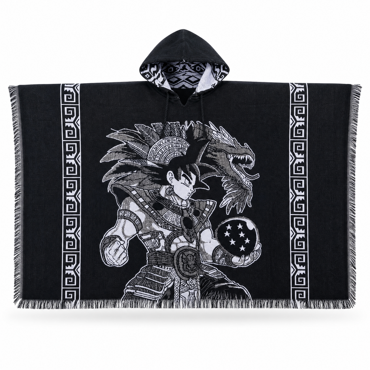 Anime Poncho - Handmade, one at a time.