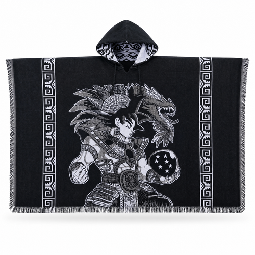 Anime Poncho - Handmade, one at a time.