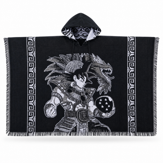 Anime Poncho - Handmade, one at a time.